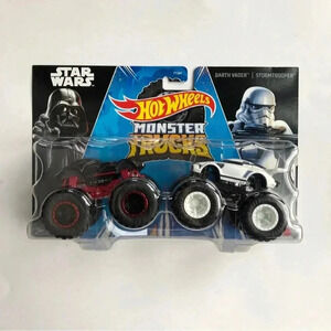 Hot Wheels Monster Trucks - Star Wars Darth Vader & Stormtrooper - BRAND NEW!!